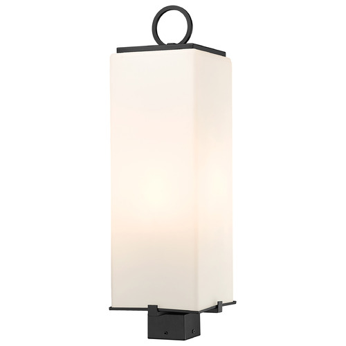 Sana Black Post Light by Z-Lite