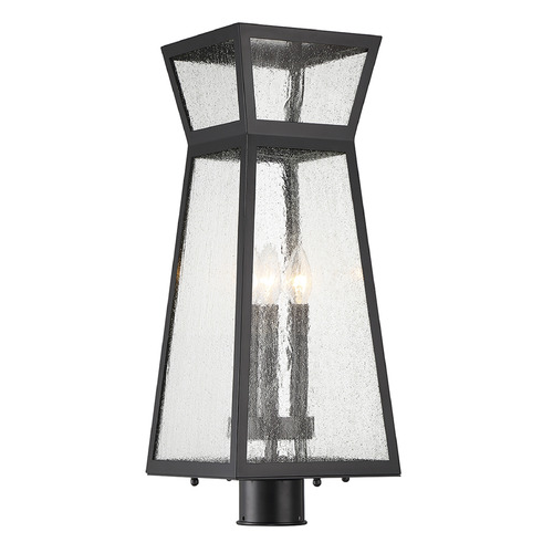 Millford 22.50-Inch Outdoor Post Light in Black by Savoy House