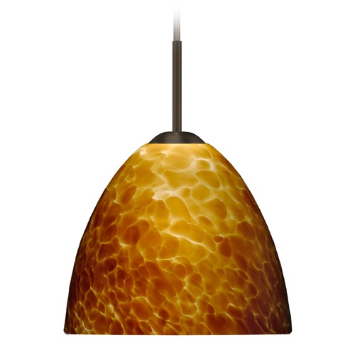 Besa Lighting Sasha Bronze Mini-Pendant Light