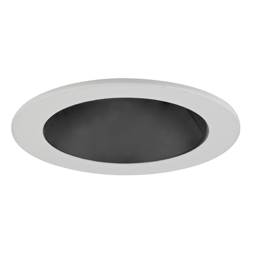 Black Reflector GU10 LED Deep Trim for 4-Inch Line and Low Voltage Recessed Cans