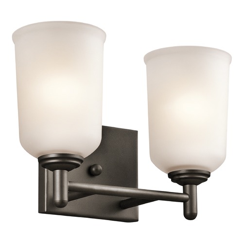 Shailene 12.50-Inch Vanity Light in Olde Bronze by Kichler Lighting