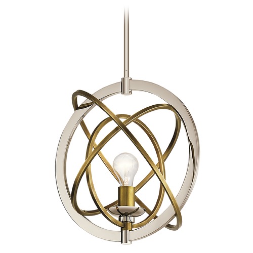 Kichler Lighting Ibis 15-Inch Polished Nickel Pendant by Kichler Lighting 44201PN