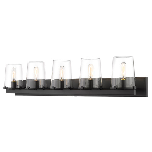 Callista Matte Black Bathroom Light by Z-Lite
