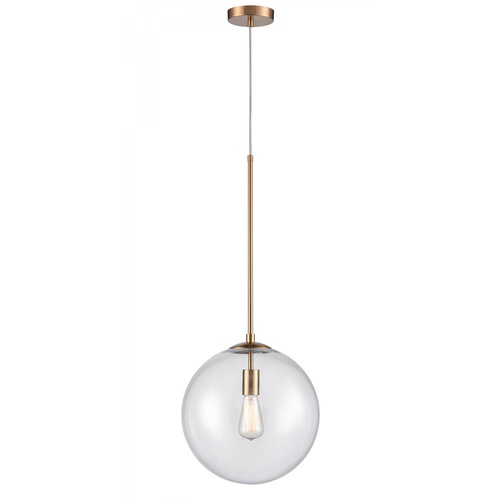 Delilah 14-Inch Pendant in Aged Brass by Avenue Lighting