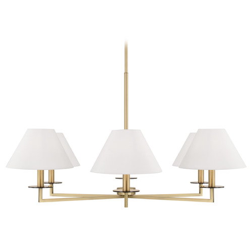 Capital Lighting Gilda Aged Brass Chandelier