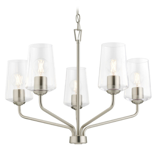 Progress Lighting Celino Brushed Nickel Chandelier