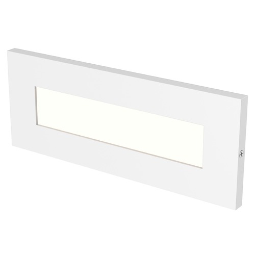 Vitra 8.50-Inch LED Amber Brick Light in White by Generation Lighting