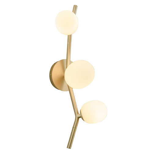 Avenue Lighting Hampton Wall Sconce in Brushed Brass by Avenue Lighting HF4803-WHT