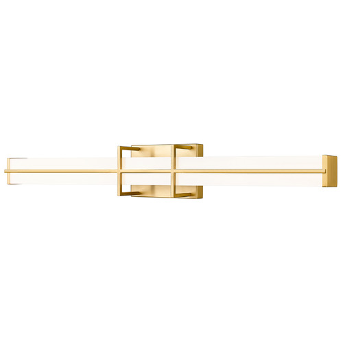 Z-Lite Z-Lite Harrison Modern Gold LED Vertical Bathroom Light 1011-32W-MGLD-LED