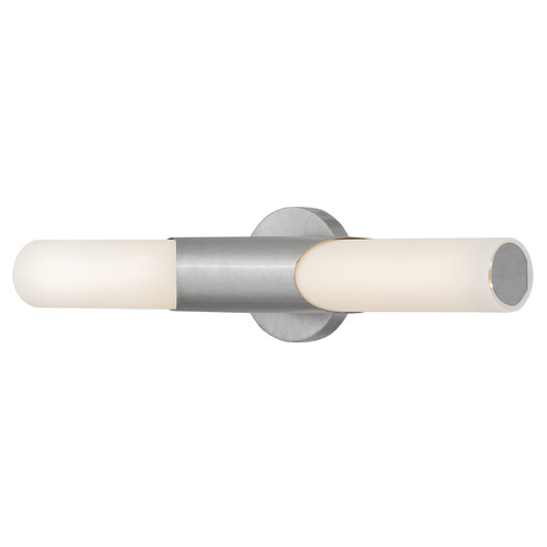 Hinkley Grace Textured Nickel LED Vertical Bathroom Light