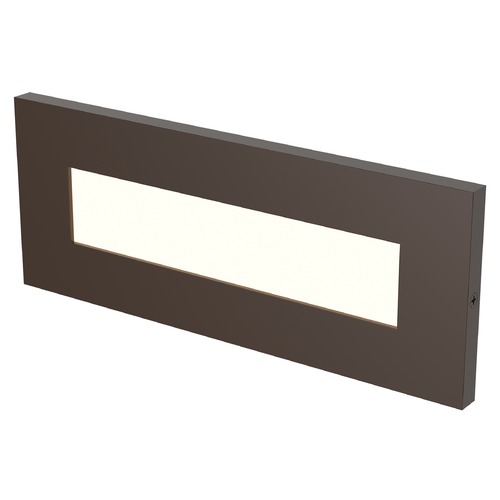 Vitra 8.50-Inch LED Amber Brick Light in Bronze by Generation Lighting
