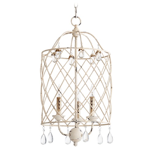 Quorum Lighting Venice Persian White Pendant by Quorum Lighting 6944-3-70