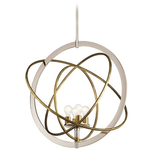 Kichler Lighting Ibis 30-Inch Polished Nickel Pendant by Kichler Lighting 44203PN