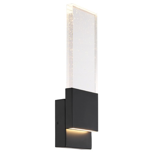 Ellusion Matte Black LED Sconce by Nuvo Lighting