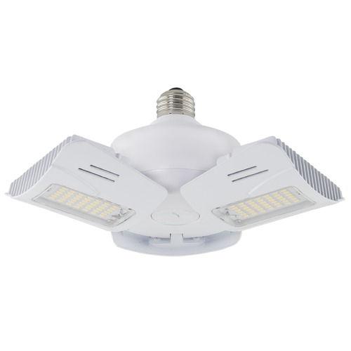 60W LED Utility Light 4000K 5880 Lumens Medium Base Adjustable 100-277V by Satco Lighting