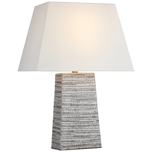 Visual Comfort Signature Collection Marie Flanigan Gates Table Lamp in Malt White Dust by Visual Comfort Signature S3631MWDL