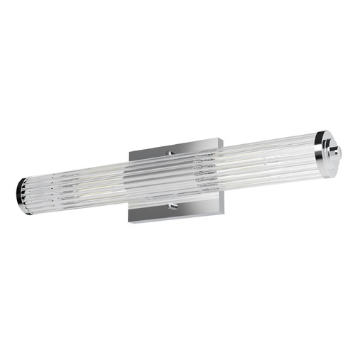 Hunter Fan Company Holly Grove Chrome Vertical Bathroom Light