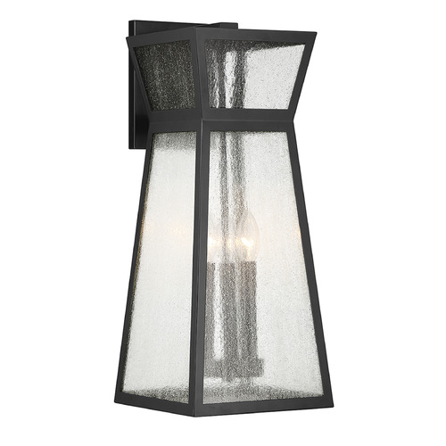 Savoy House Millford 22-Inch Outdoor Wall Light in Black by Savoy House 5-636-BK