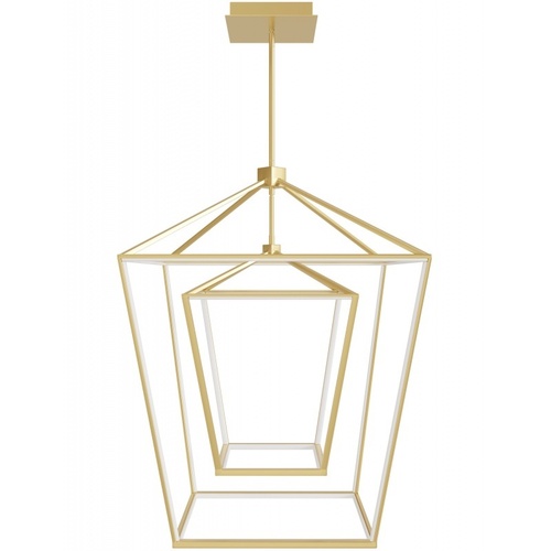 Park Ave 30-Inch Wide LED Lantern in Gold by Avenue Lighting