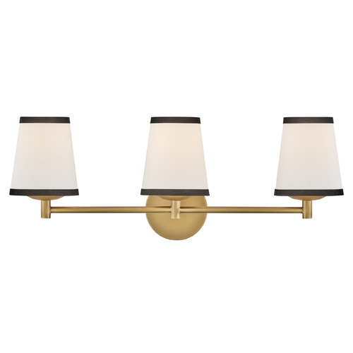 Hinkley Sonia Lacquered Brass LED Bathroom Light