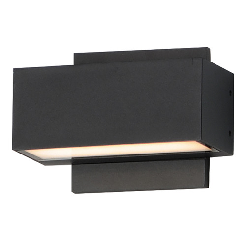Et2 Blok Black LED Outdoor Wall Light