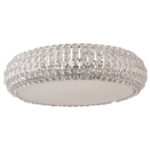 ET2 Lighting Bijou 15.75-Inch Flush Mount in Chrome by ET2 Lighting E21801-20PC