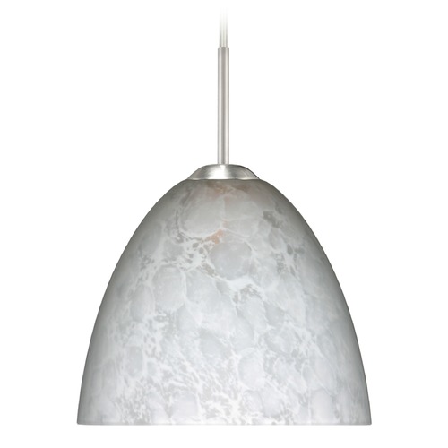 Besa Lighting Sasha Satin Nickel Mini-Pendant Light