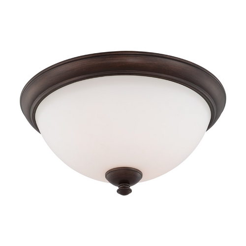 Flush Mount in Prairie Bronze by Nuvo Lighting
