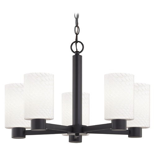 Design Classics Vashon Matte Black Chandelier