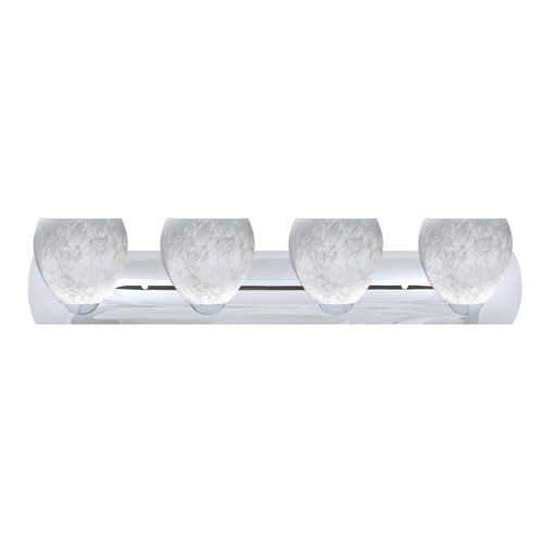 Besa Lighting Besa Lighting Bolla Chrome LED Bathroom Light 4WZ-412219-LED-CR