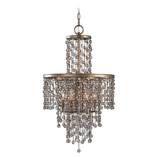 Valka 6 Light Crystal Chandelier by Uttermost Lighting