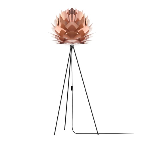 UMAGE UMAGE Black Floor Lamp with Abstract Shade 2030_4012