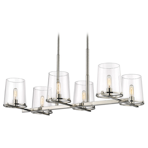 Callista Polished Nickel Linear Light by Z-Lite