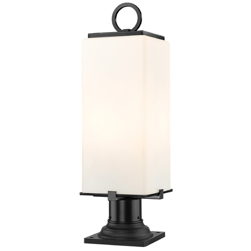 Sana Black Post Light by Z-Lite