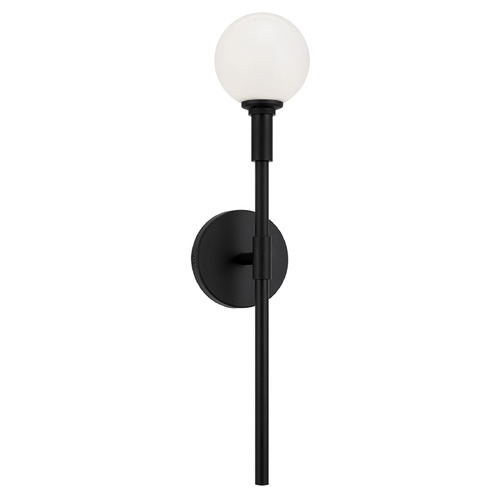 Matteo Lighting Matteo Lighting Candlestix Black Sconce W64801BKOP