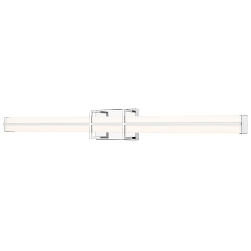 Z-Lite Z-Lite Harrison Chrome LED Vertical Bathroom Light 1011-40W-CH-LED
