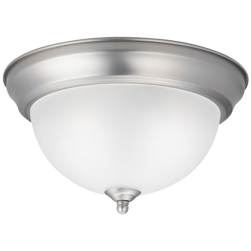 Kichler Lighting 11.25-Inch Flush Mount in Brushed Nickel by Kichler Lighting 8111NI