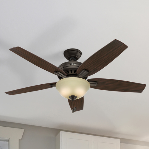 Hunter Fan Company 52-Inch Newsome Premier Bronze Fan by Hunter Fan Company 53311