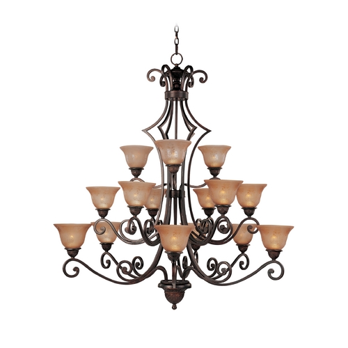 Maxim Lighting Symphony Oil Rubbed Bronze Chandelier by Maxim Lighting 11239SAOI