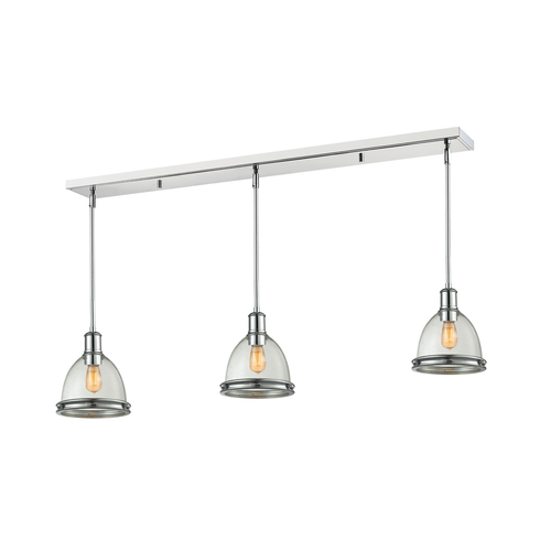 Z-Lite Mason Chrome Multi-Light Pendant by Z-Lite 719MP-3CH