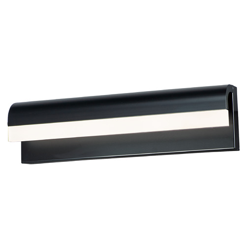 Waterfall 18-Inch LED Vanity Light in Black by ET2 Lighting