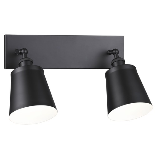 Matteo Lighting Kinsley Black Bathroom Light by Matteo Lighting S08202BK