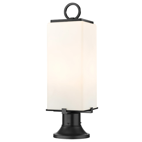 Sana Black Post Light by Z-Lite