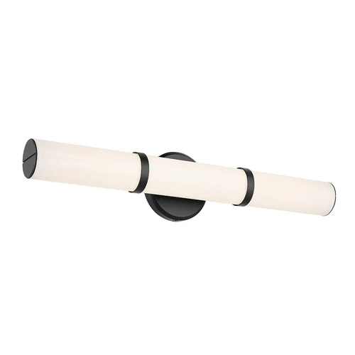 Kichler Lighting Rosh 24.25-Inch 5CCT LED Bath Light in Black by Kichler Lighting 55188BKLED