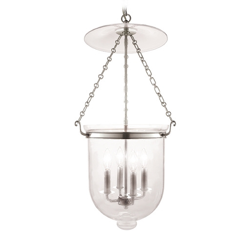 Hudson Valley Lighting Hampton Pendant in Polished Nickel by Hudson Valley Lighting 255-PN-C1