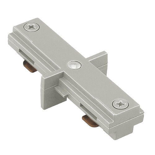 Brushed Nickel H Track Dead End I Connector by WAC Lighting