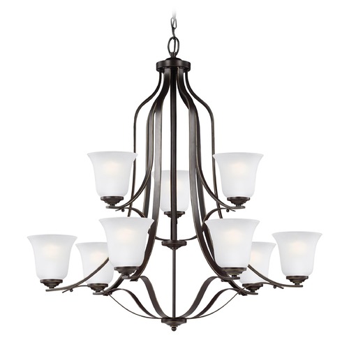 Generation Lighting Emmons Heirloom Bronze Chandelier by Generation Lighting 3139009-782