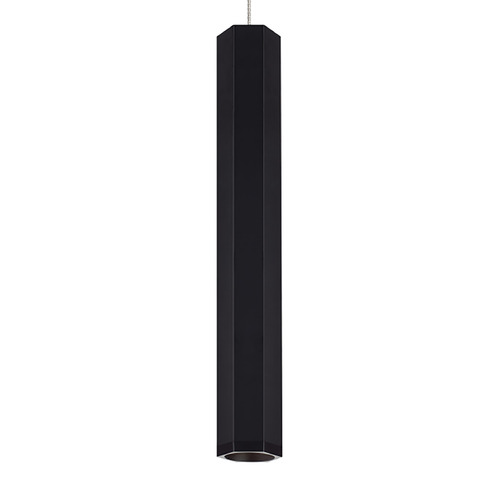 Visual Comfort Modern Collection Blok Large Freejack Pendant in Black & Nickel by Visual Comfort Modern 700FJBLKLBS