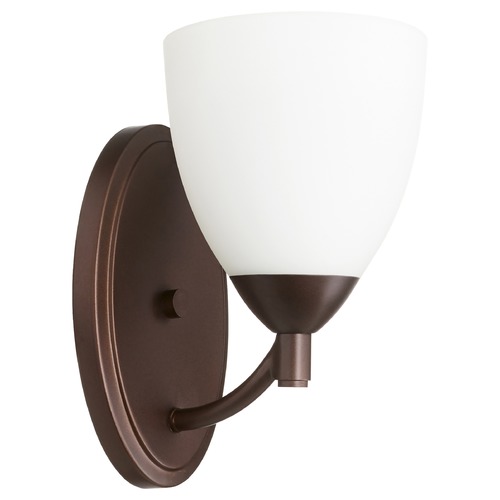 Barkley Oiled Bronze Sconce by Quorum Lighting