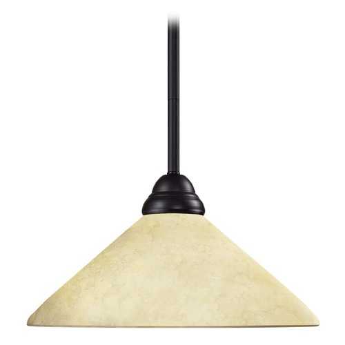 Z-Lite Riviera Bronze Pendant by Z-Lite 2114MP-BRZ-AGM14